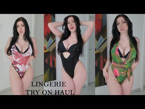 HOTTEST TRY ON HAUL EVER!🔥 BODYSUITS/LINGERIE | Leyna inu