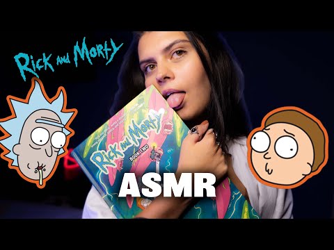 ASMR |Rick And Morty | WHAT’S NEXT? (Reading Comics book)
