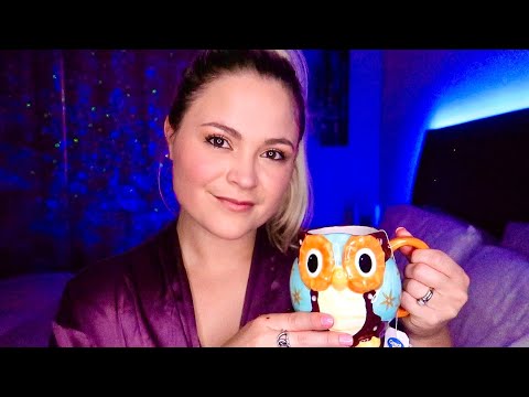 ASMR Getting You Ready For Bed | Skincare, Facial, Reading You To Sleep | ft. Dossier