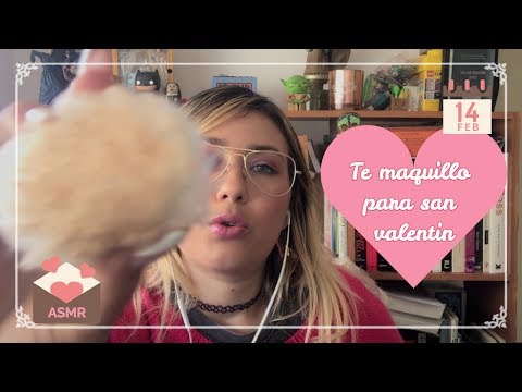 Te maquillo para San Valentin 💕 🌈 role play (ASMR ARGENTINA)