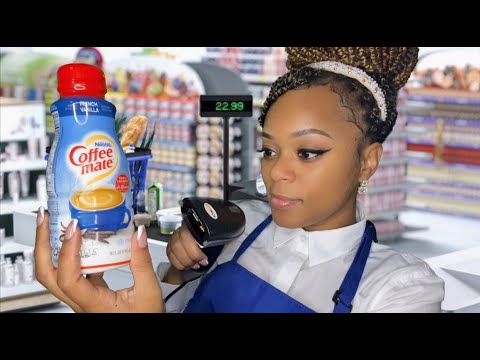 ASMR | 🍅 Nosy Grocery Store Clerk Roleplay | Part 2 | Whispered | Retail Therapy