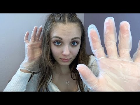 ASMR || Pampering You with Vinyl￼ Gloves! ￼
