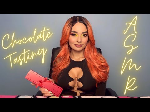 ASMR Chocolate Tasting (Eating Sounds, Crinkly Sounds)