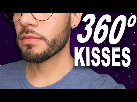 360 Cozy ASMR Kisses 🥰Male Whisper