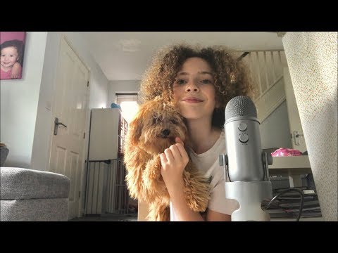ASMR | With my Dog 🐶 ( crunchy eating sounds + dog mouth sounds )
