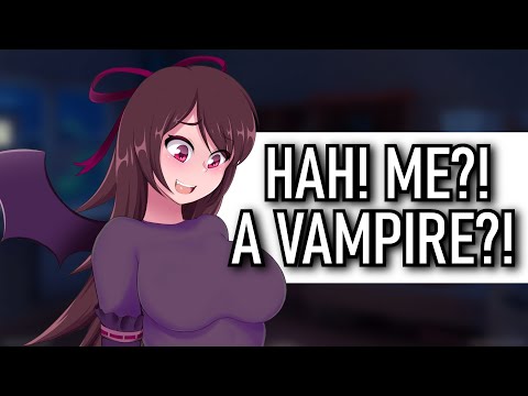 Friend Confesses She’s A Vampire and Thirsty… [ASMR Audio Roleplay]