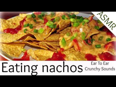 Binaural ASMR Eating Nachos, Crunchy Sounds l Eating Sounds and Mouth Sounds