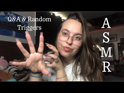 ASMR Q&A And Fast & Aggressive Random Triggers