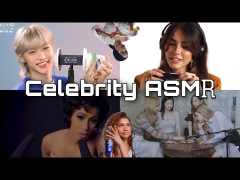ASMR | My Favourite Celebrity ASMR Moments Compilation! ( blackpink, cardi b, zendaya + )