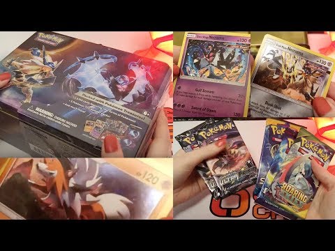 ASMR Pokemon Collectors Chest Unboxing Ultra Prism