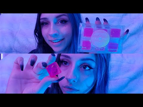 ASMR Trying Dragonfruit Hard Candy | Mouth sounds, whispering, packaging, eating