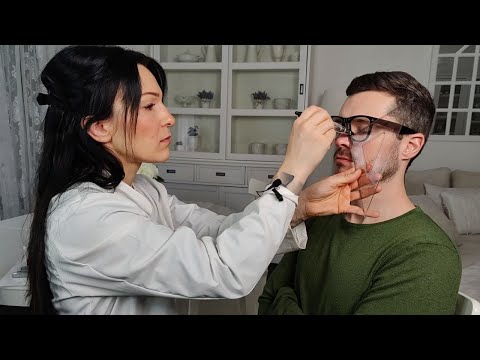 ASMR Glasses Fitting With Intense Trigger Tools & Sounds