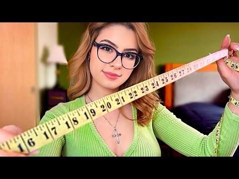ASMR Measuring You⚡Fast & Aggressive, Chaotic ⚡️From Head to Toe
