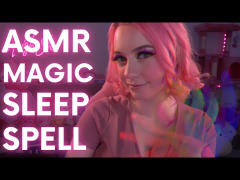 ASMR Magic Sleep Spell | Hand sounds, finger flutters, finger tapping