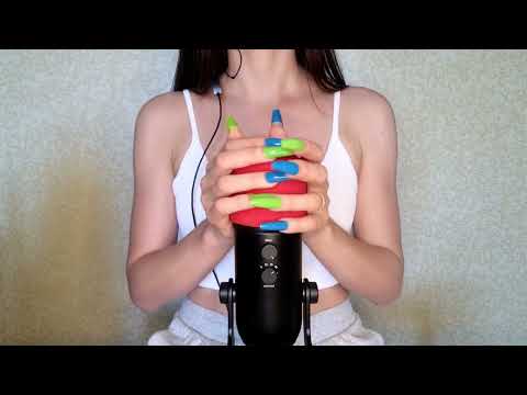 ASMR Fast & Aggressive Mic Pumping, Mic Scratching with Mic Cover