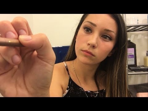 ASMR Big Sis Does Your Make Up Roleplay