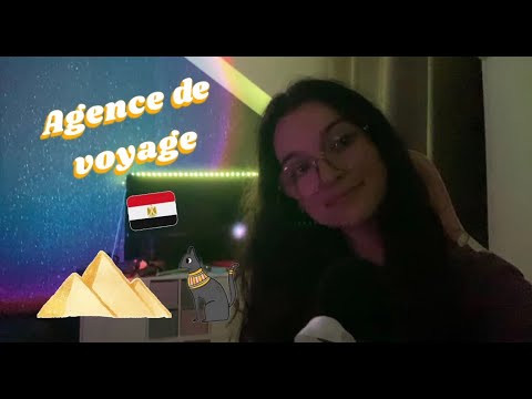 ASMR | Roleplay agence de voyage GO TO EGYPT 🇪🇬