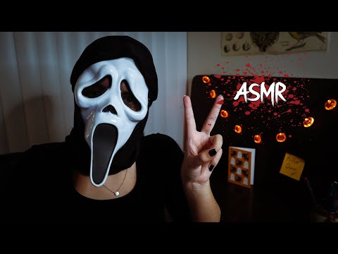 Ghostface Quizzes You on Scary Movies ASMR (Questions, Brushing, Creepy)