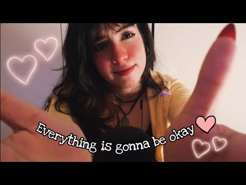 ASMR for when you're sad & lonely ( Positive Affirmations / Personal attention / Face Touching )
