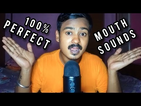 ASMR|| The Perfect Mouth Sounds for SLEEP 😴💤(4K30fps Video)New please