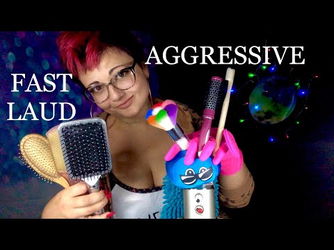 ASMR HARDCORE😱| LOUD FAST AGGRESSIVE | Don't watch it if you need to sleep!