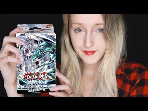 ASMR Relaxing Yu-Gi-Oh Deck Unboxing | Saga Of The Blue Eyes White Dragon