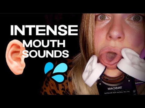 ASMR | INTENSE Tascam Mouth Sounds 💦Kissing💋 Mic Touching (NO TALKING)