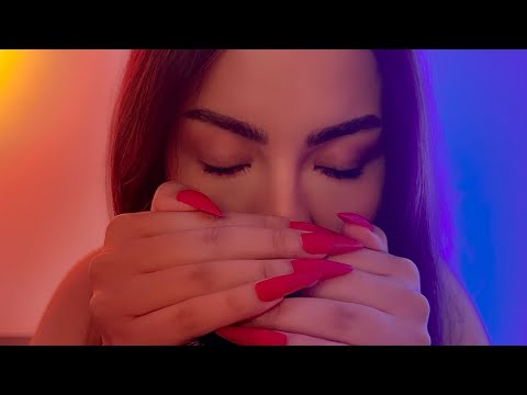 ASMR Mouth Sounds👄💦| No Talking Gentle Wet Mouth Sounds With Hand Movements