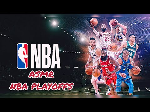 *ASMR* 2018 NBA Playoffs (Whispering and Silly Putty Sounds)