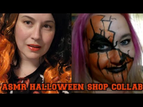 ASMR Halloween Store RP  (Collab with Scottish ASMR Blueberry) Lots of SPOOKY Triggers! 🎃🎃