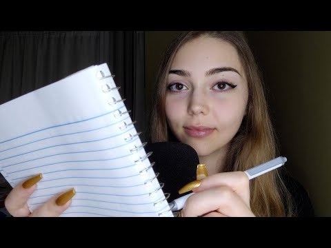 ASMR | Writing and a Little Game (Lots of Personal Attention)