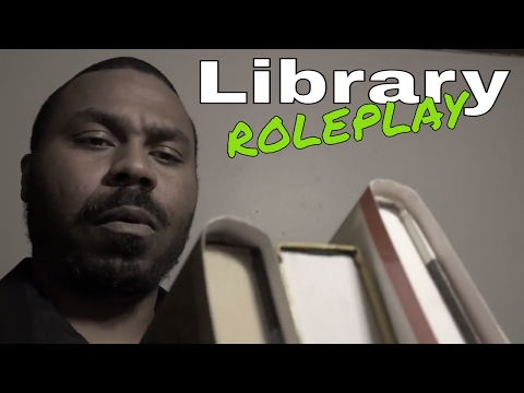 [ASMR] Library Role Play | Library Books, Typing, Checkout, Book Return, Page Turning (Librarian)