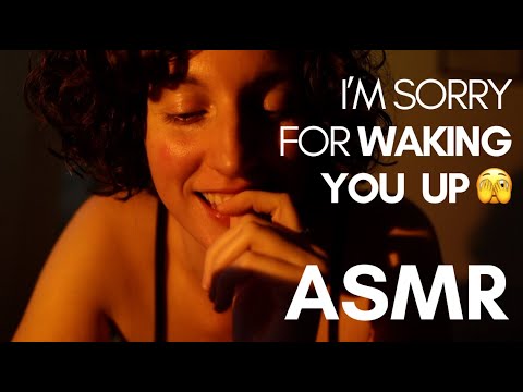 [ASMR] Sorry I woke you up...🫣// Let me make it up to you by SOFTLY WHISPERING you a bedtime story?🤭