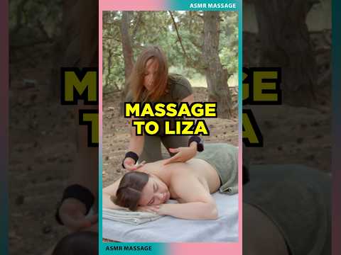 ASMR Massage by Lina to Liza #asmrmassagemrelaxante #asmrmassagespa #asmrvideo #asmrsound #asmr