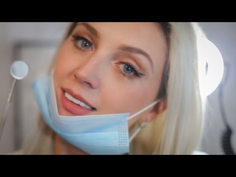 ASMR - Dentist Roleplay - Relaxing Cleaning