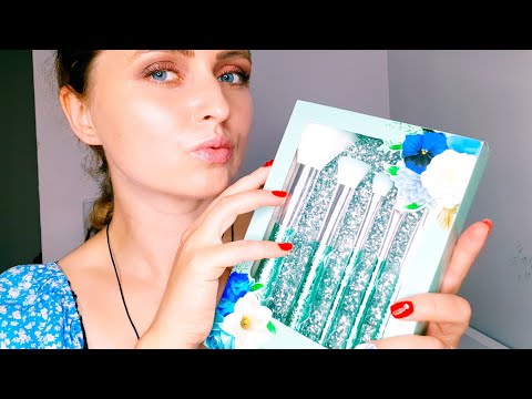 asmr WET mouth sounds,  hand movement,  PERSONAL ATTENTION, brushing your face 😏💞
