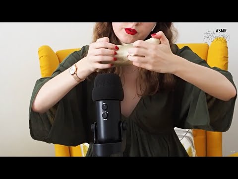 Tapping on leather | ASMR for sleep and tingles (no talking)