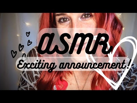 ASMR | Exciting News (Patreon + more)! 💋