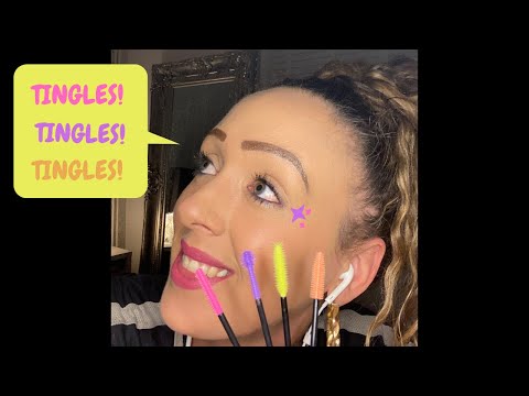 ASMR spoolie nibbling for tingles 🧠😴 (SUBSCRIBE) (SUBSCRIBE) (SUBSCRIBE)
