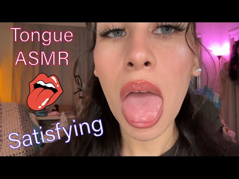 Cleaning your face with my tongue ASMR