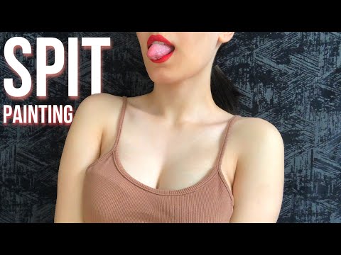 ASMR Spit Painting YOU ✨