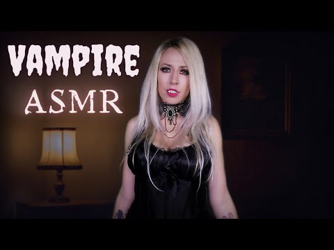 ASMR Vampire Feeds On You | Soft Spoken Roleplay | Mouth Sounds | Nightmare ASMR | Horror RP