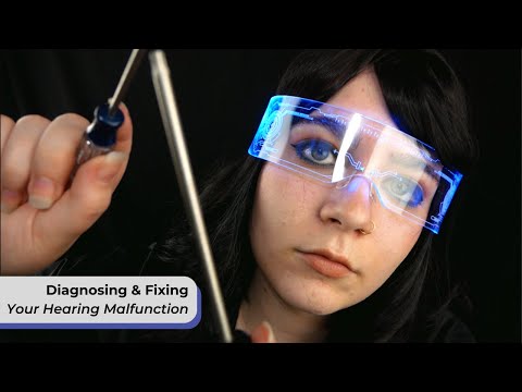 🛠 Diagnosing & Fixing Your Hearing Malfunction with Hearing Tests 🤖 ASMR Soft Spoken Sci Fi RP