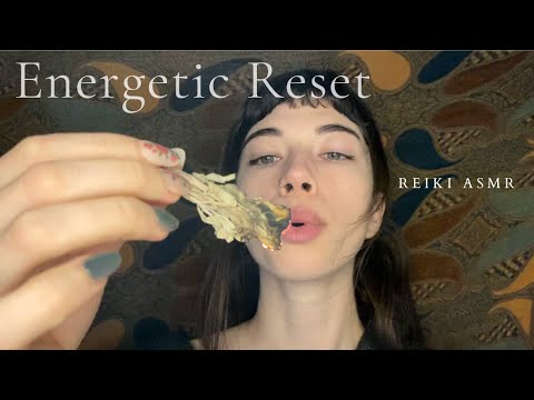 Reiki ASMR ~ Energy Cleanse and Reset | Relaxing | Purifying | Calming | Energy Healing