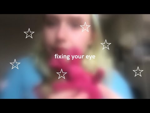 lofi asmr! [subtitled] fixing your eye!