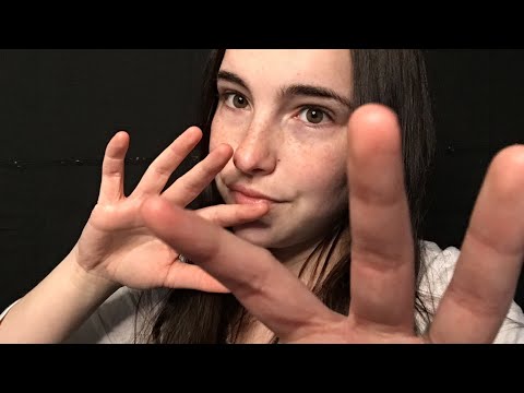 |ASMR|Hand Movements with Mouth Sounds|