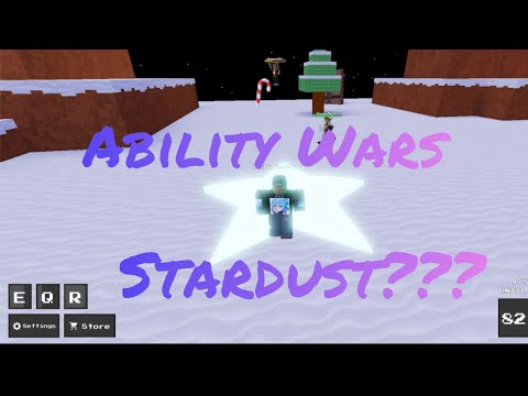 Stardust Showcase| Ability Wars Roblox