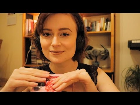 [ASMR] Teatime Sounds ( tapping, scratching, crinkly sounds )