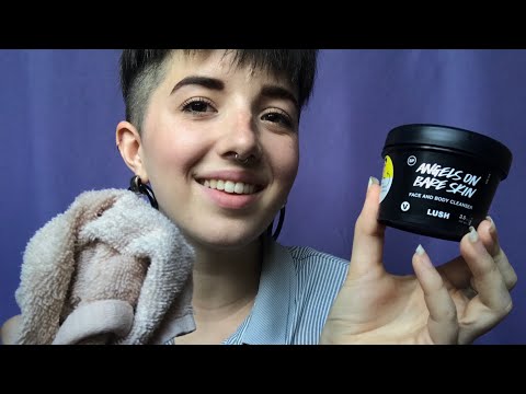 ASMR LUSH Skincare Roleplay [Whispered/Personal Attention]