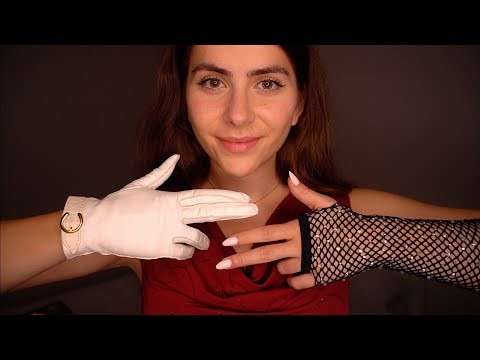 ASMR Healing Your Sleep Insomnia with Glove Sounds (Leather, Rhinestones, Mesh, Rubber…)